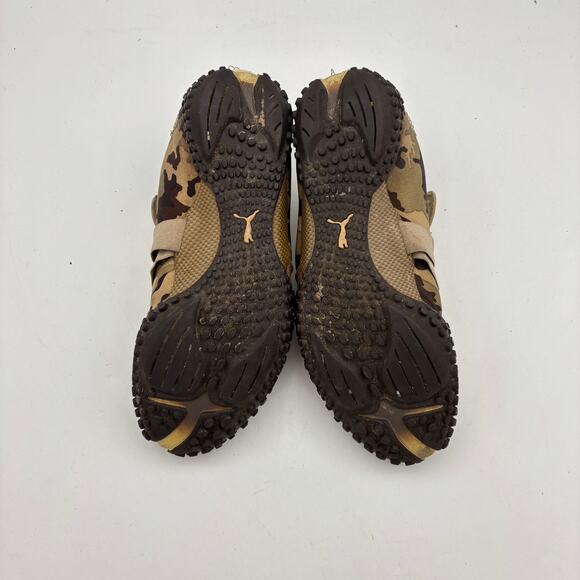 VTG Y2K Puma Mostro Camo Sneakers Retro Strap Trainers Shoes Women's 8.5 - Picture 8 of 11